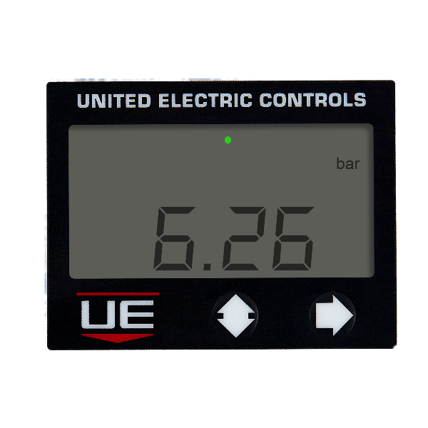 Button Closeup Thumbnail 1 Excela™ Pressure and Temperature Electronic SwitchExcela™ Pressure and Temperature Electronic Switch